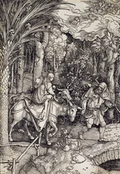 Die Flucht nach Ägypten, ca. 1500